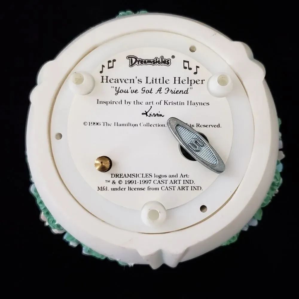 Dreamsicles Music Trinket Box Hamilton Collection 1996 - Picture 7 of 7